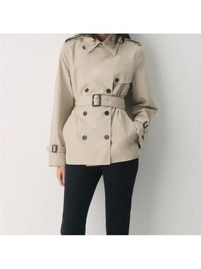 Aritzia finch short trench coat